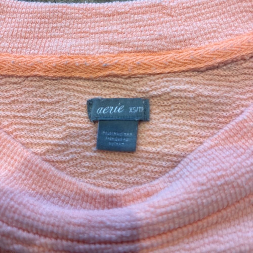 Aerie bright peach size xs
